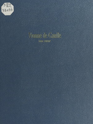 cover image of Yvonne de Gaulle, ma sœur, 1900-1932